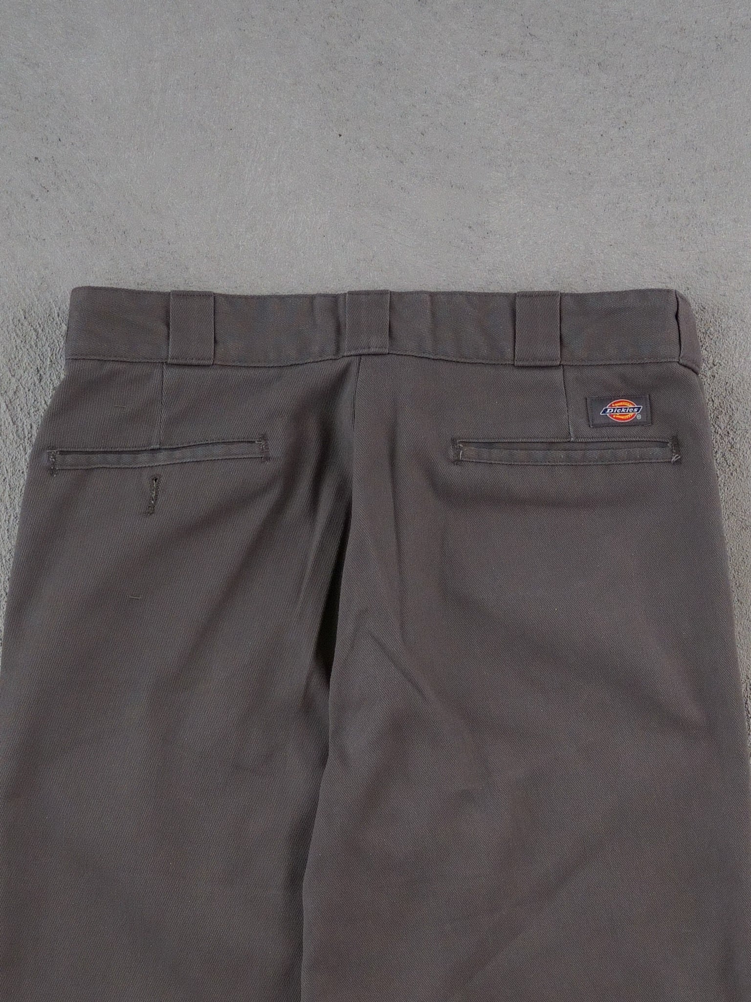 Vintage Grey Dickies Straight Work Pants (34x32)