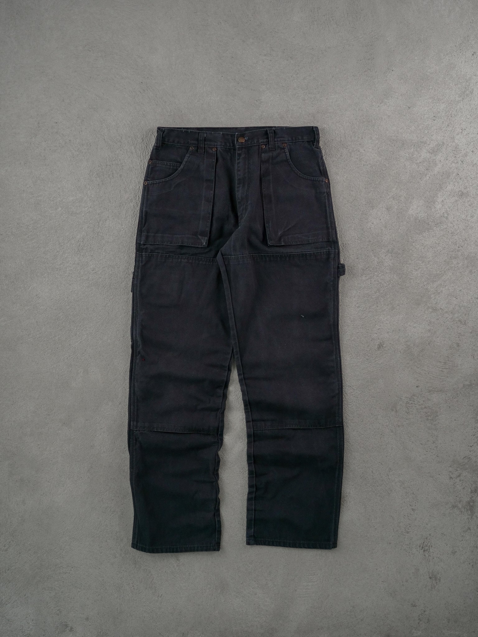 Vintage Black Dickies Double Knee Carpenter Pants (32x32)
