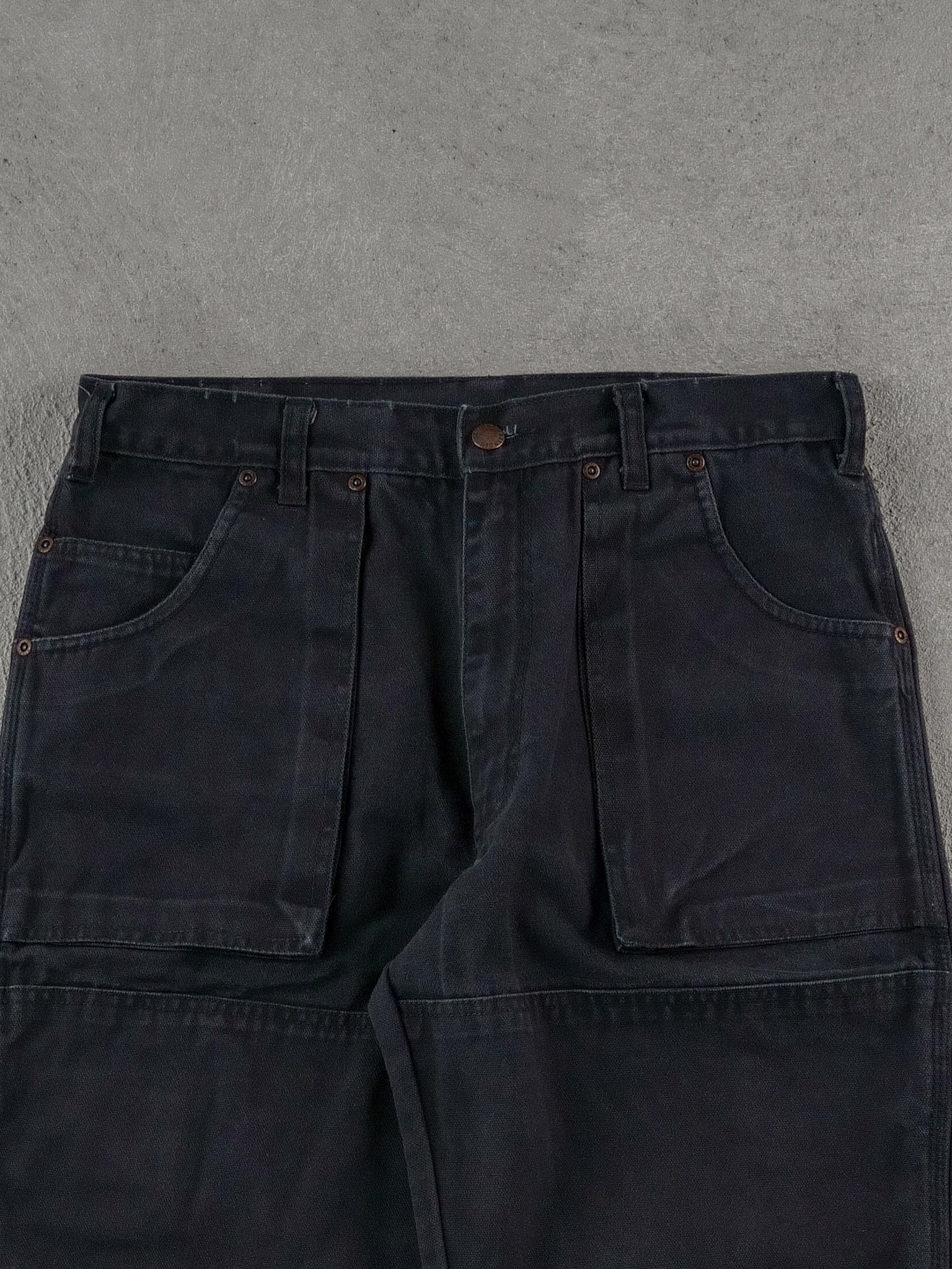 Vintage Black Dickies Double Knee Carpenter Pants (32x32)