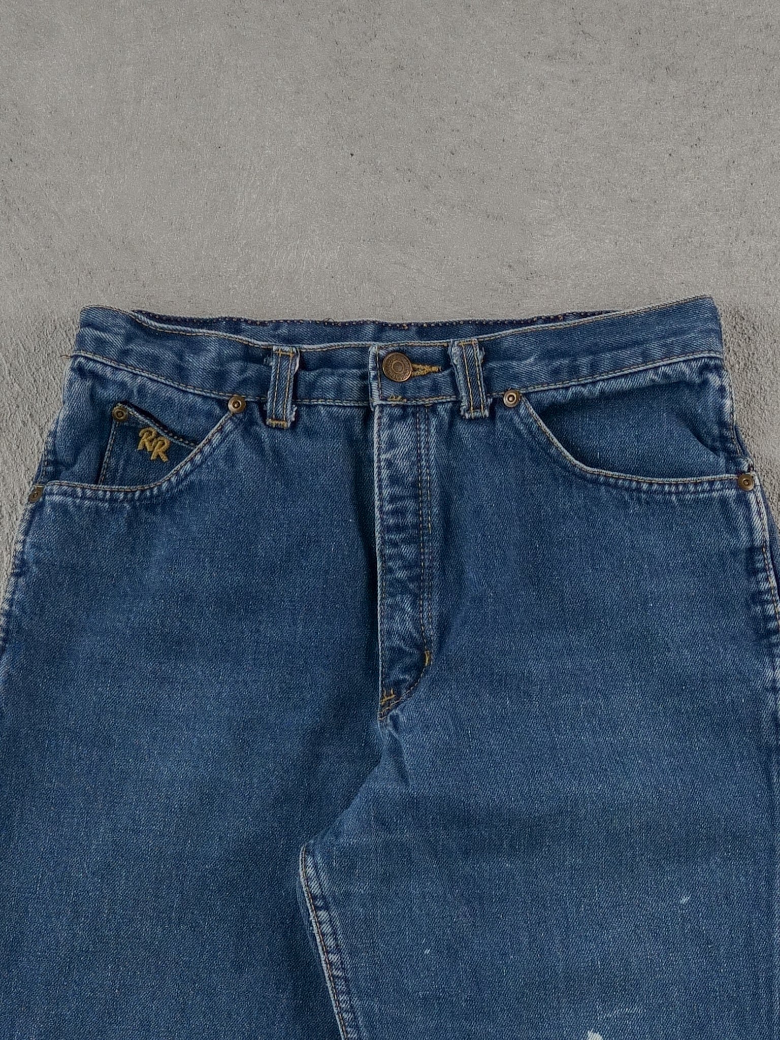 Vintage 80s Blue Roadrunner Denim Jeans (28x35)