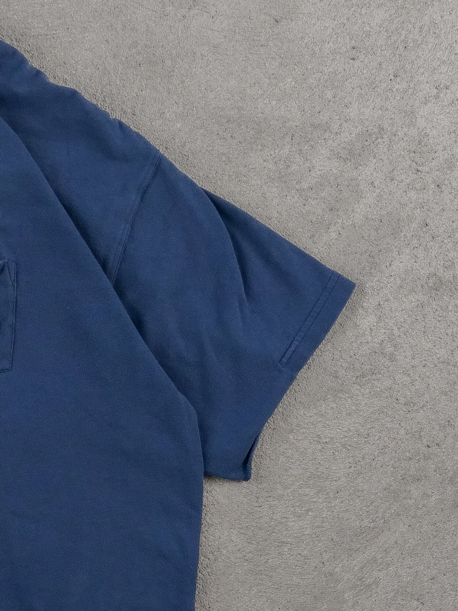 Vintage 90s Blue Scooby Do Embroidereed Pocket Tee (L)