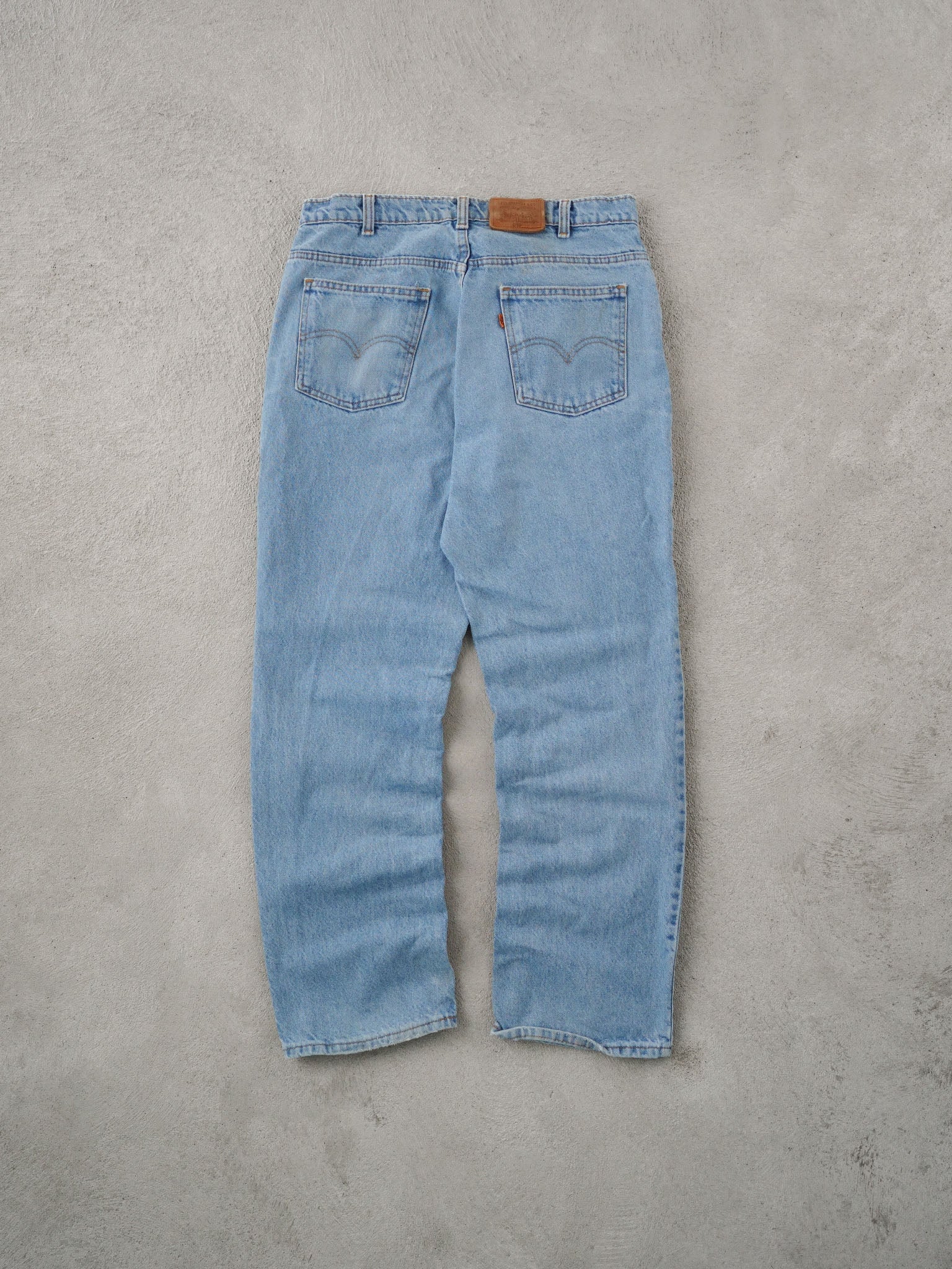Vintage 70s Light Blue Levi's 619 Denim Jeans (34x30)
