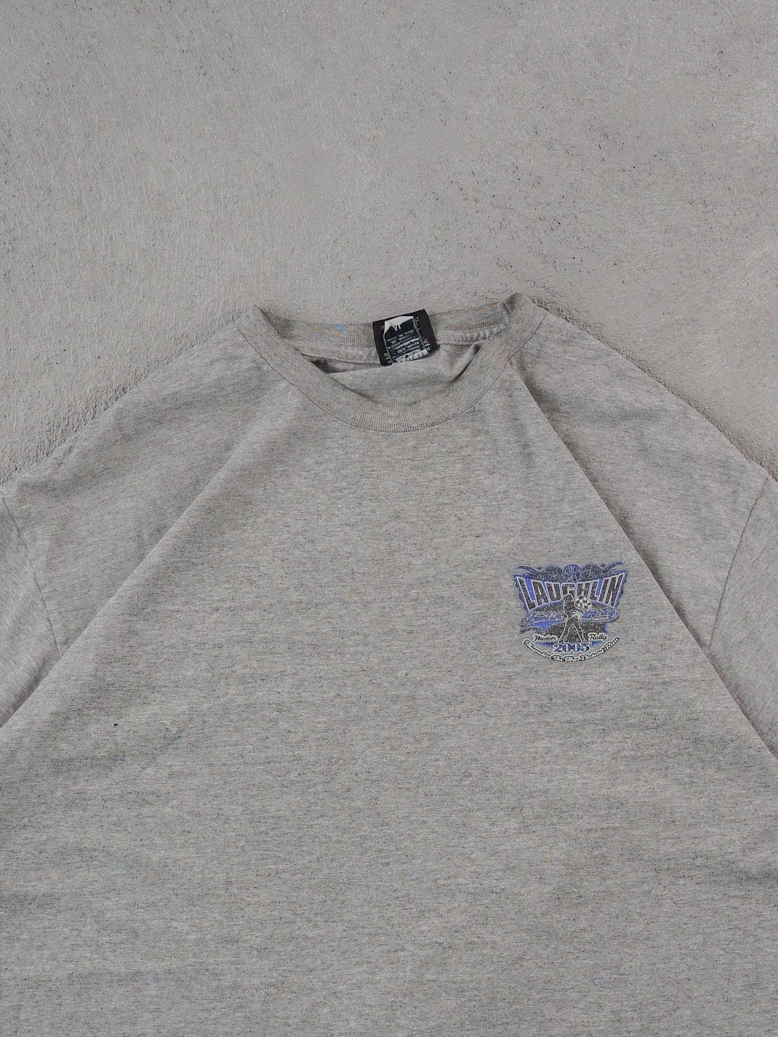 Vintage 05' Grey Lawdhlin Graphic Tee (M)