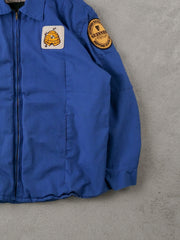 Vintage 90s Blue Wear Guard Bumble Bee Work Wear Jacket (L)