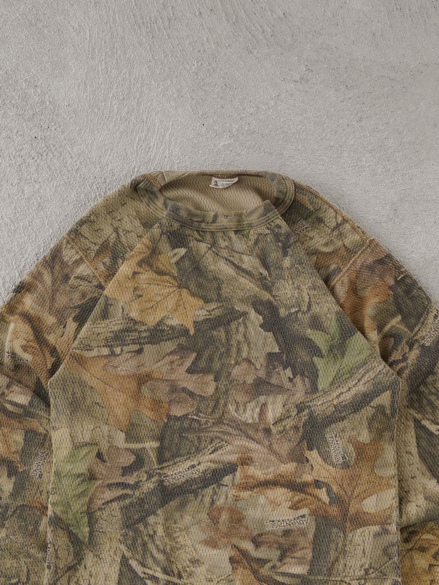 Vintage 90s Green Realtree Camo Longsleeve (S)