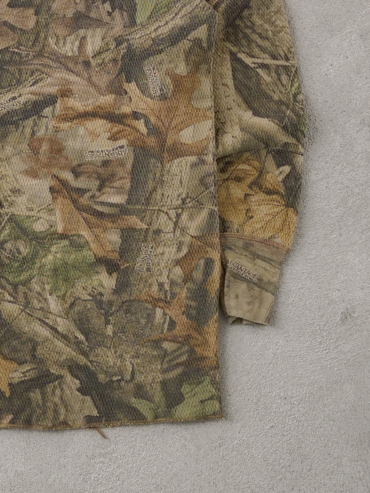 Vintage 90s Green Realtree Camo Longsleeve (S)