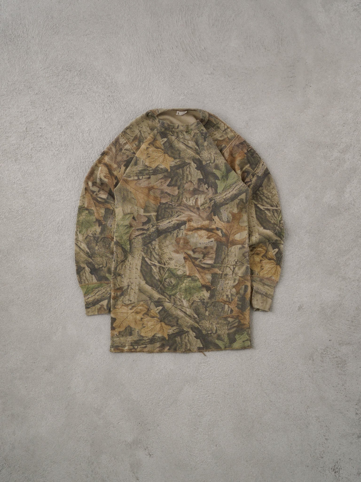 Vintage 90s Green Realtree Camo Longsleeve (S)