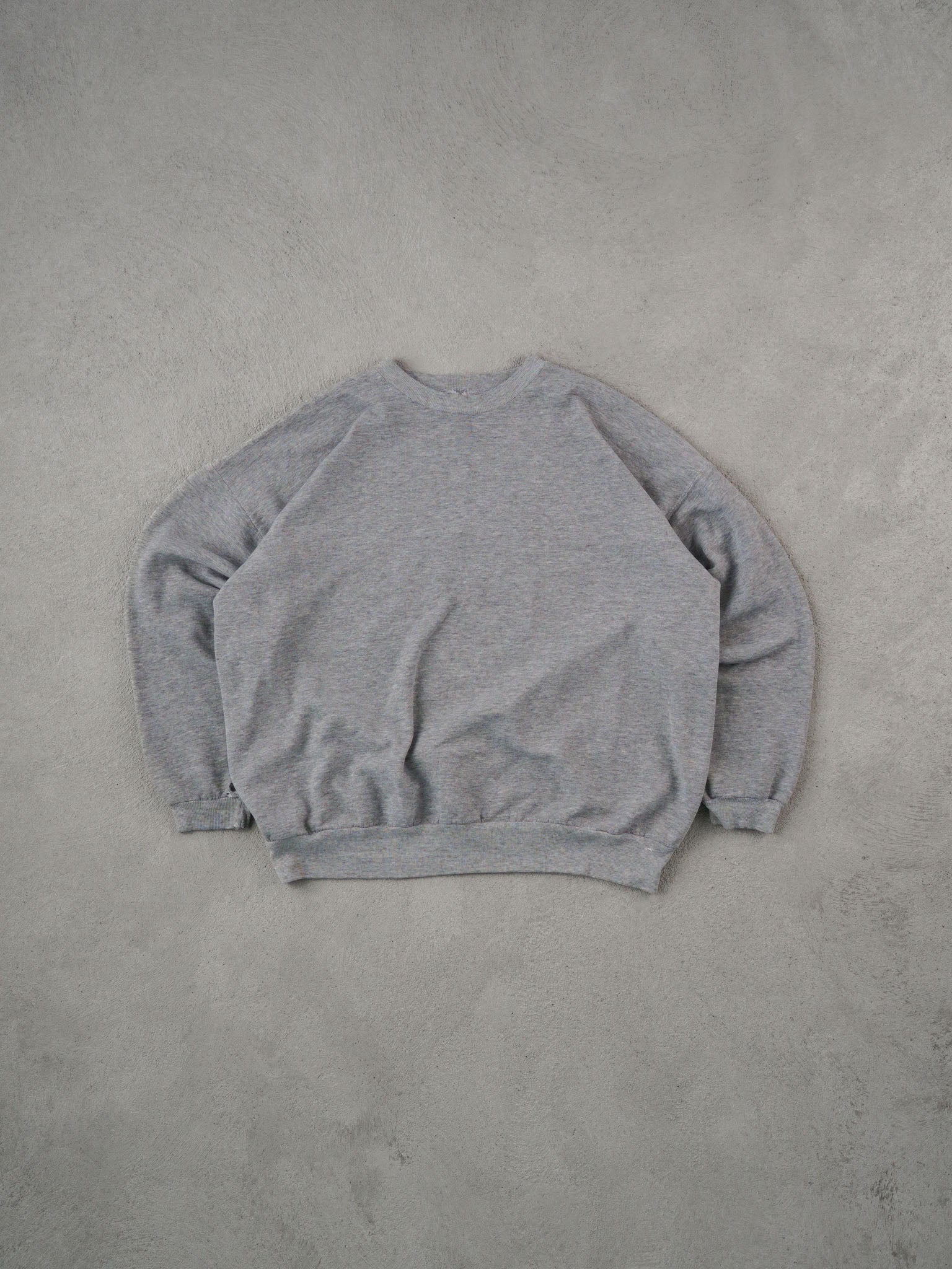 Vintage 90s Grey Blank Crewneck (L)