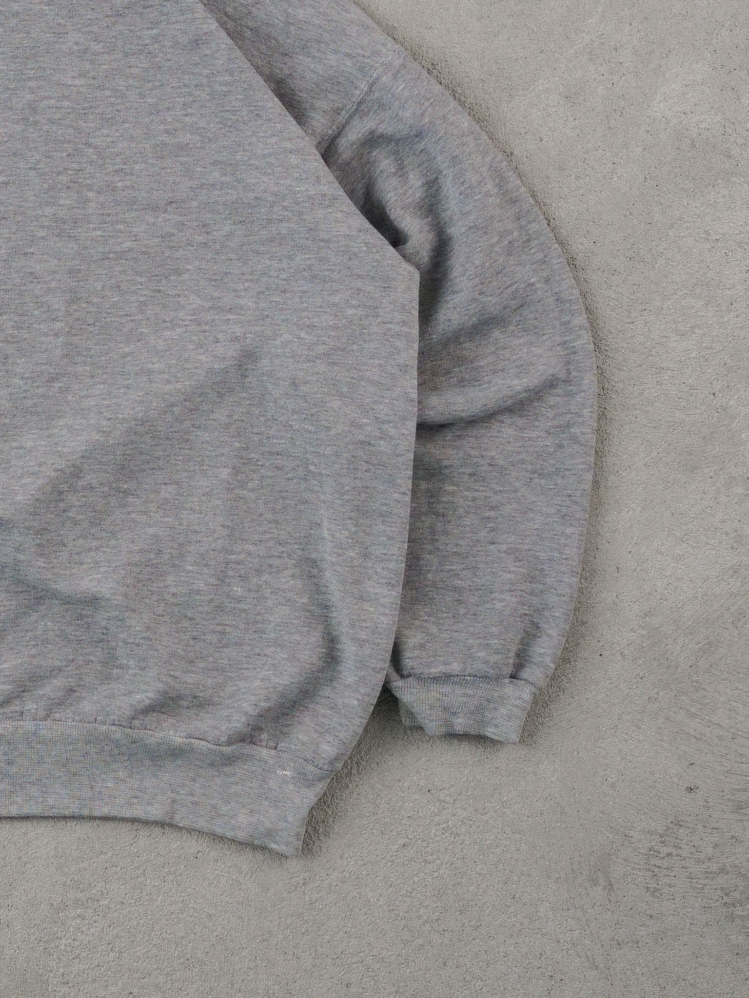 Vintage 90s Grey Blank Crewneck (L)