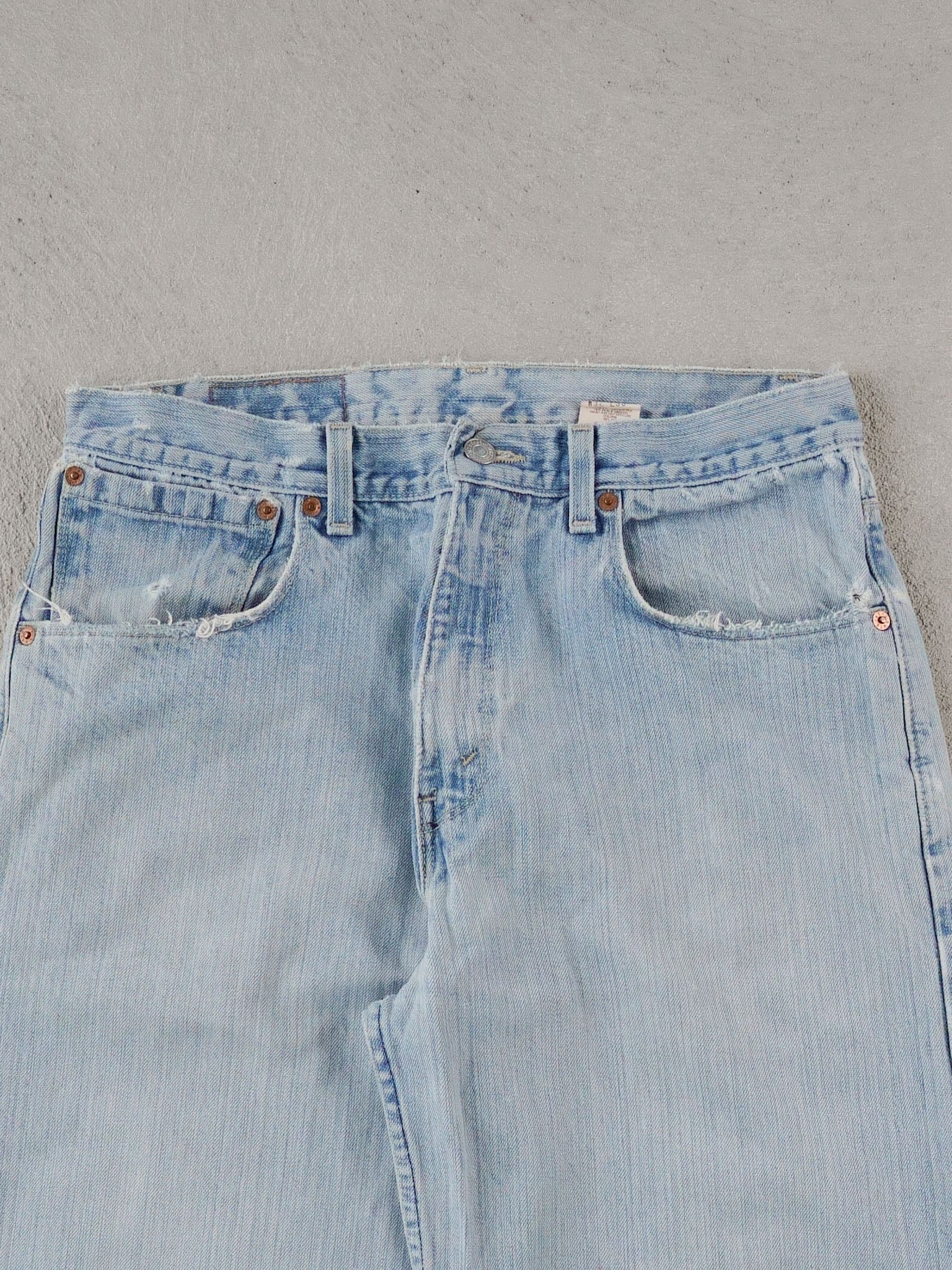Vintage 90s Light Blue Levi's 579 Denim Jeans (32x30)