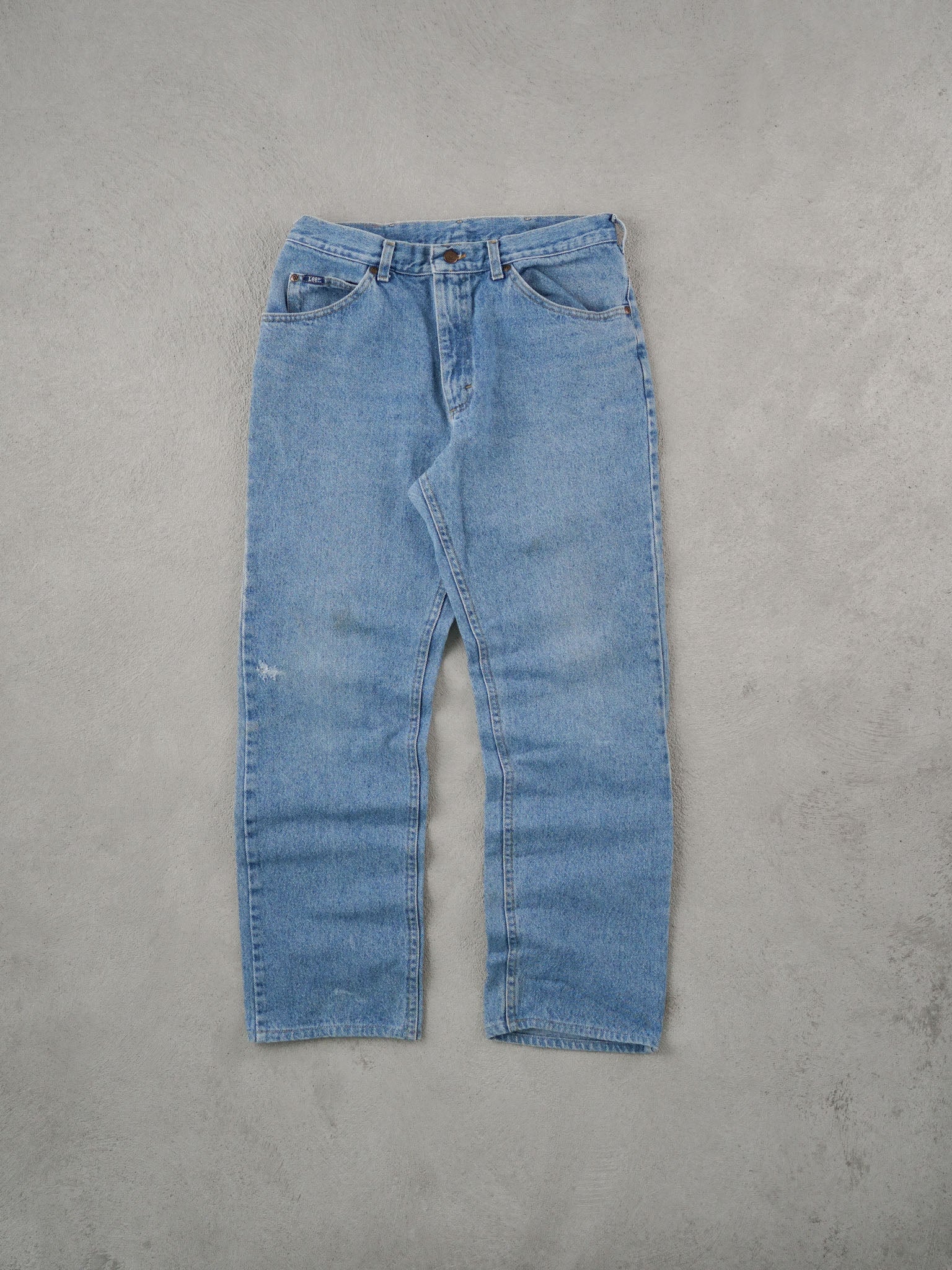 Vintage 90s Light Blue Lees Denim Jeans (32x31)