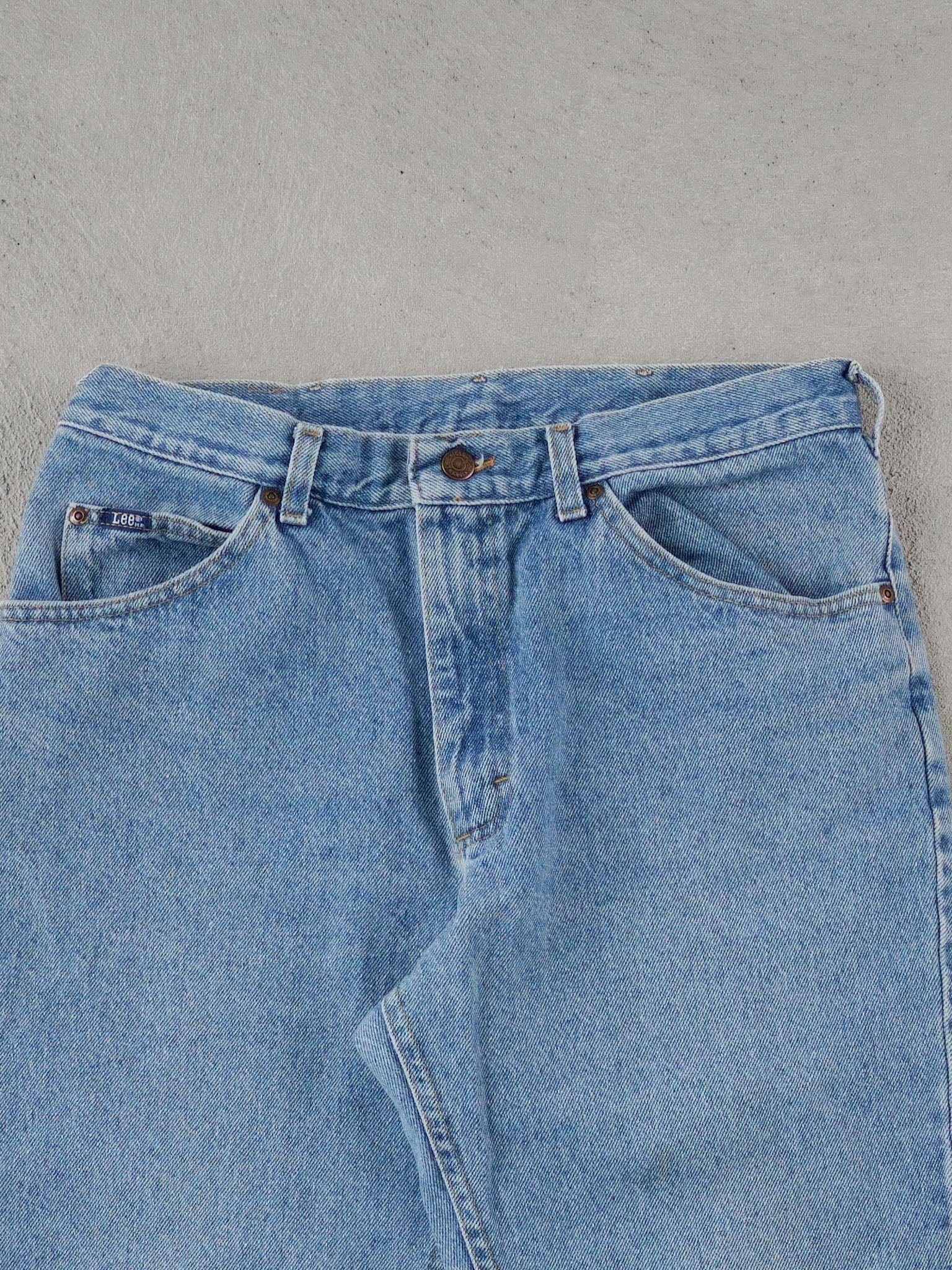 Vintage 90s Light Blue Lees Denim Jeans (32x31)