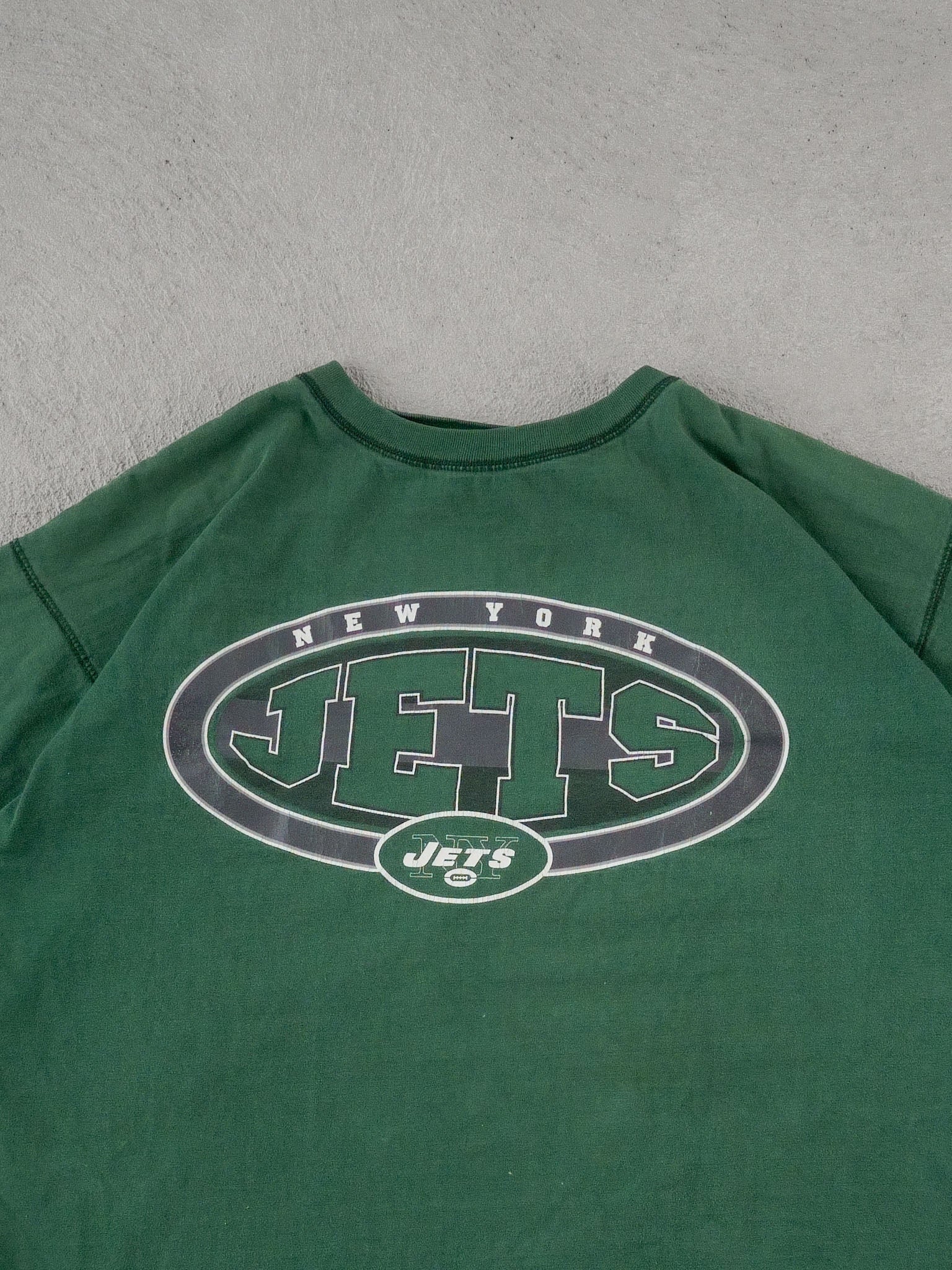 Vintage 90s Green New York Jets NFL Tee (L)