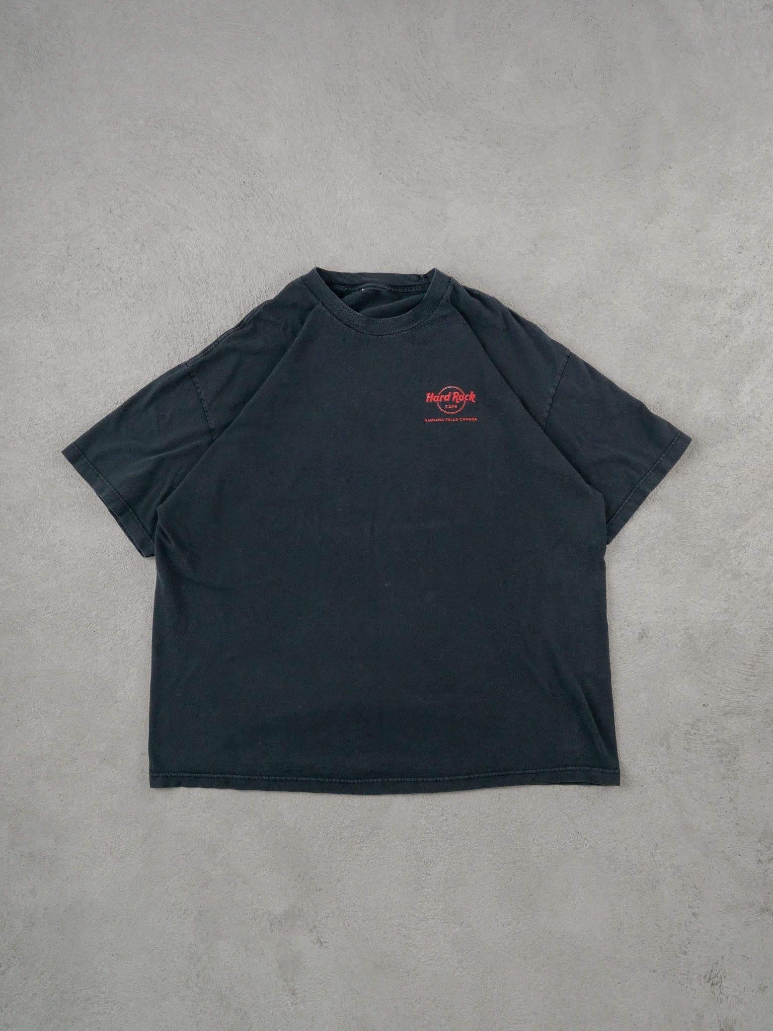 Vintage Y2k Black Hardrock Cafe Niagara Falls Tee (L/XL)