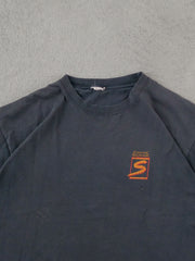 Vintage 90s Faded Black Cognac Salignac Tee (M/L)