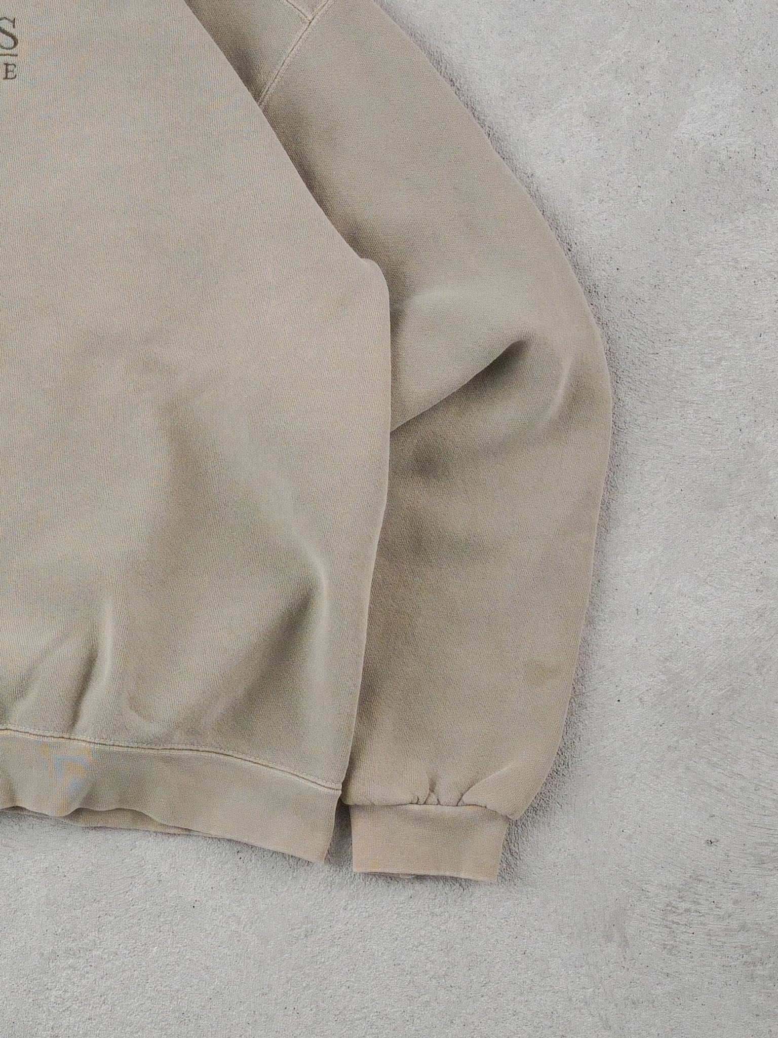 Vintage 90s Beige Boss Mare Crewneck (M)