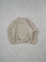 Vintage 90s Beige Boss Mare Crewneck (M)