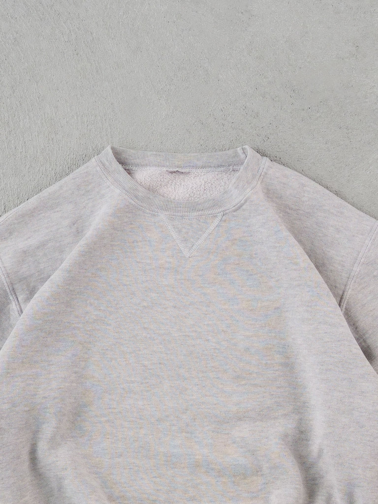 Vintage 90s Grey Russell Athletics Blank Crewneck (M)