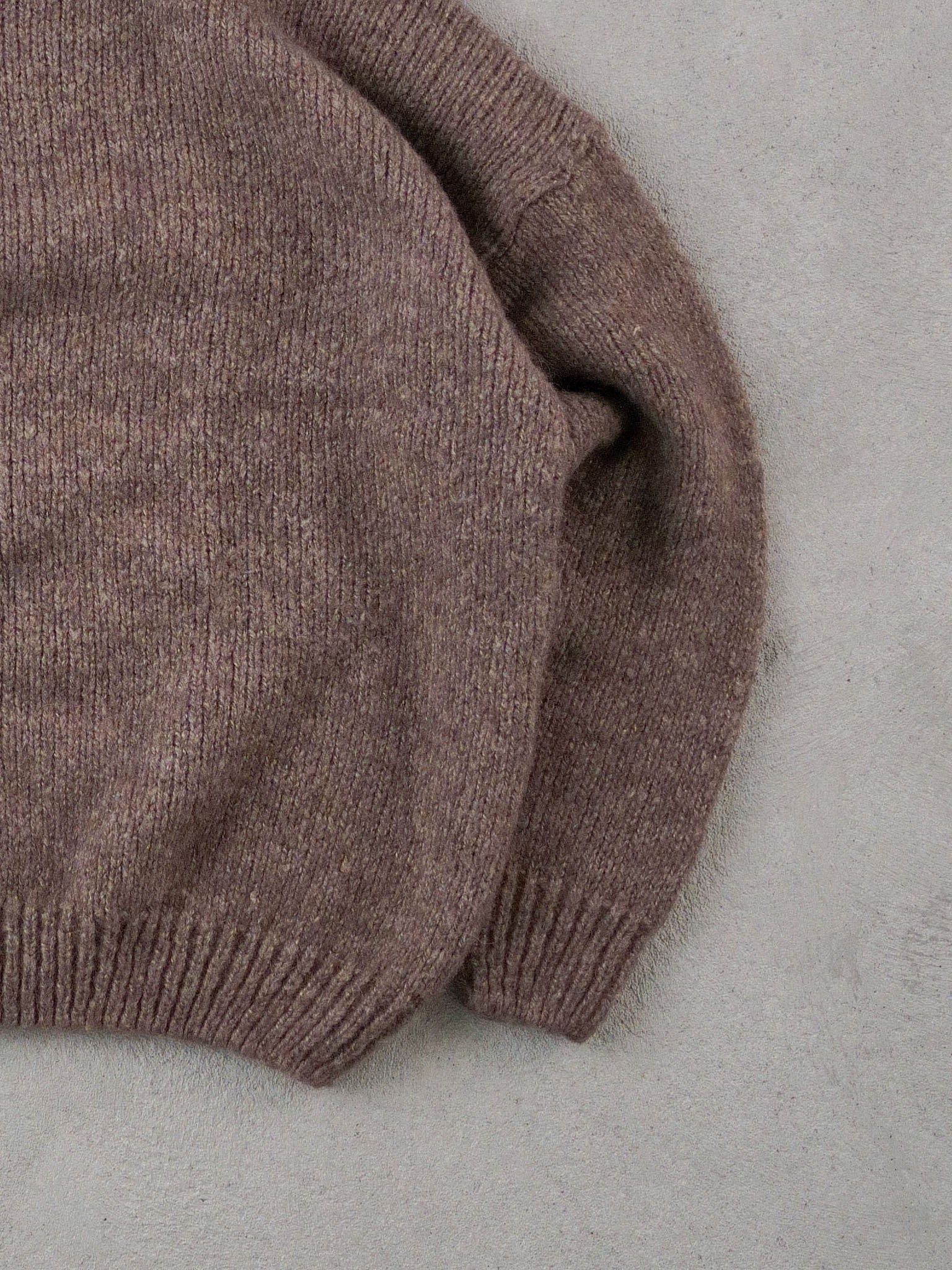 Vintage 80s Brown Knit Sweater (M/L)