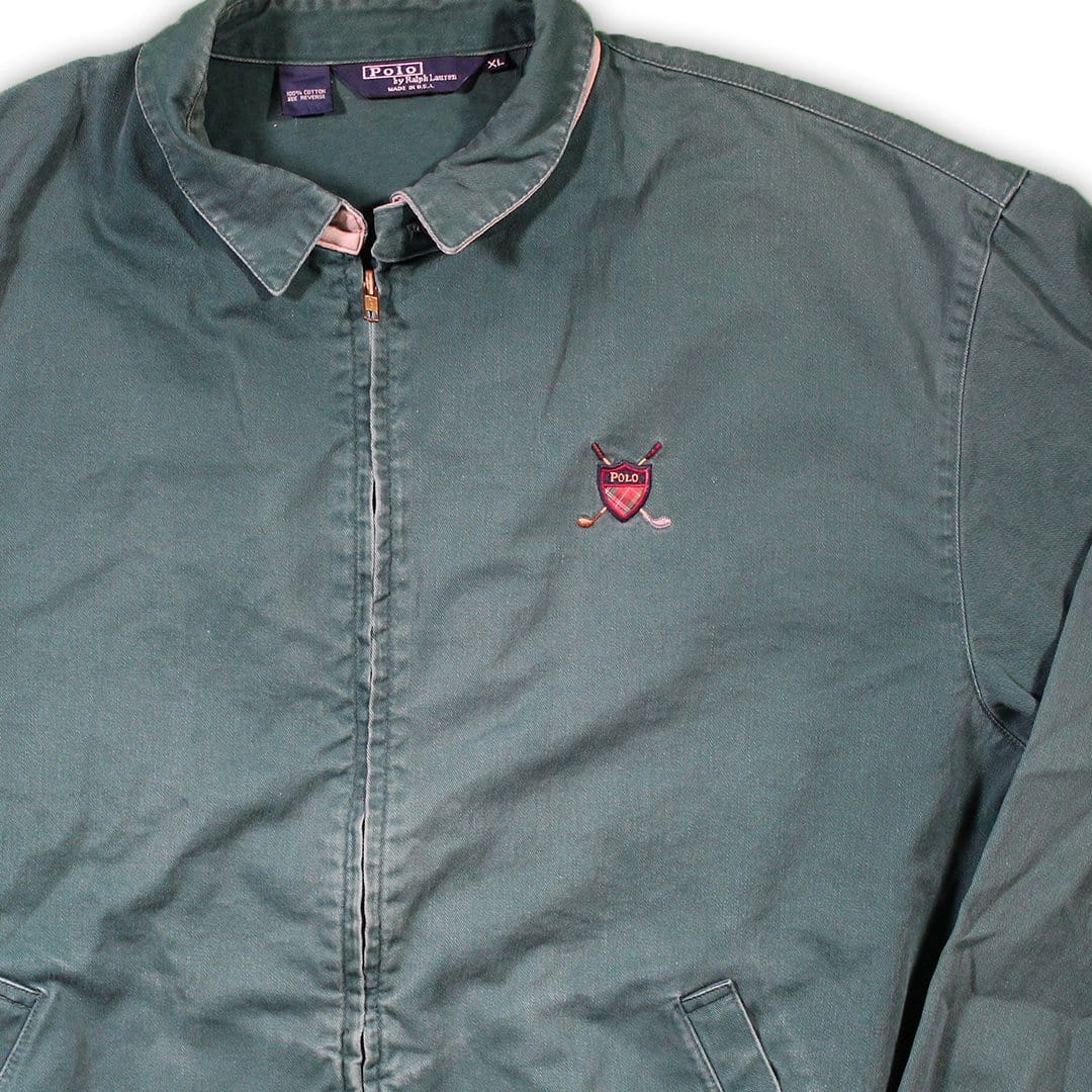 Vintage 90s Polo Golf Crest Jacket | Rebalance Vintage.