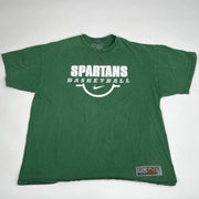 Vintage Nike Elite Michigan Spartans Basketball Tee (L)