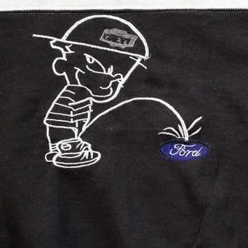 Vintage 90s Calvin Peeing on Ford Motors Crewneck | Rebalance Vintage.