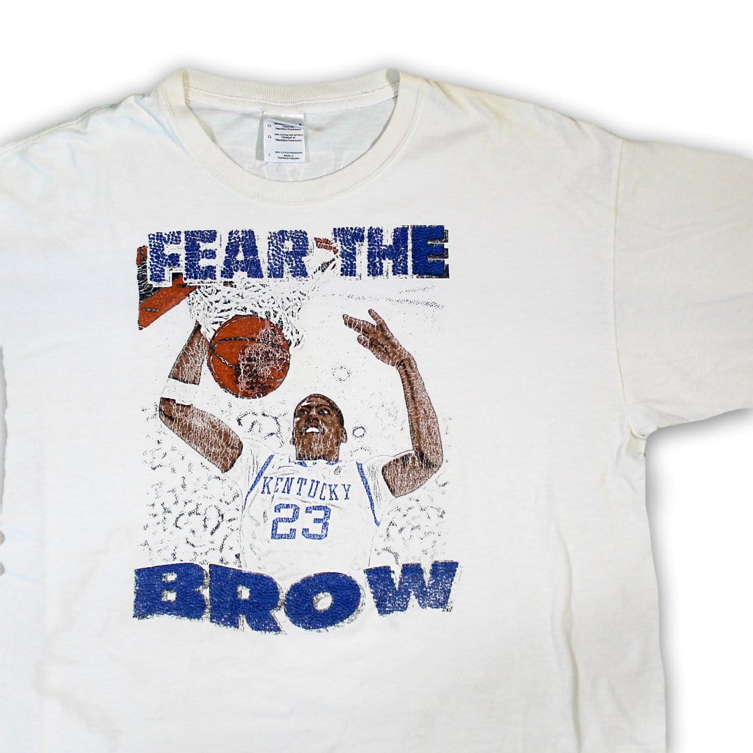 Vintage ‘Fear the brow’ Kentucky Basketball Tee | Rebalance Vintage.
