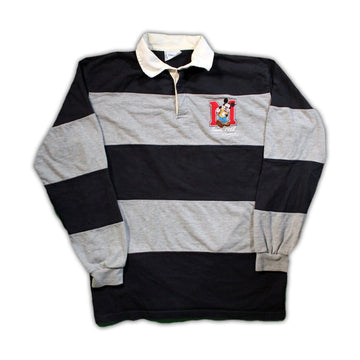 Vintage 90s Mickey Disney Paris Rugby Shirt (L/XL) | Rebalance Vintage.