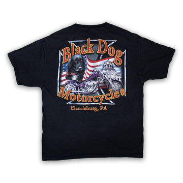 Vintage Easy Rider Black Dog Motorcycles Tee (M/L) | Rebalance Vintage.