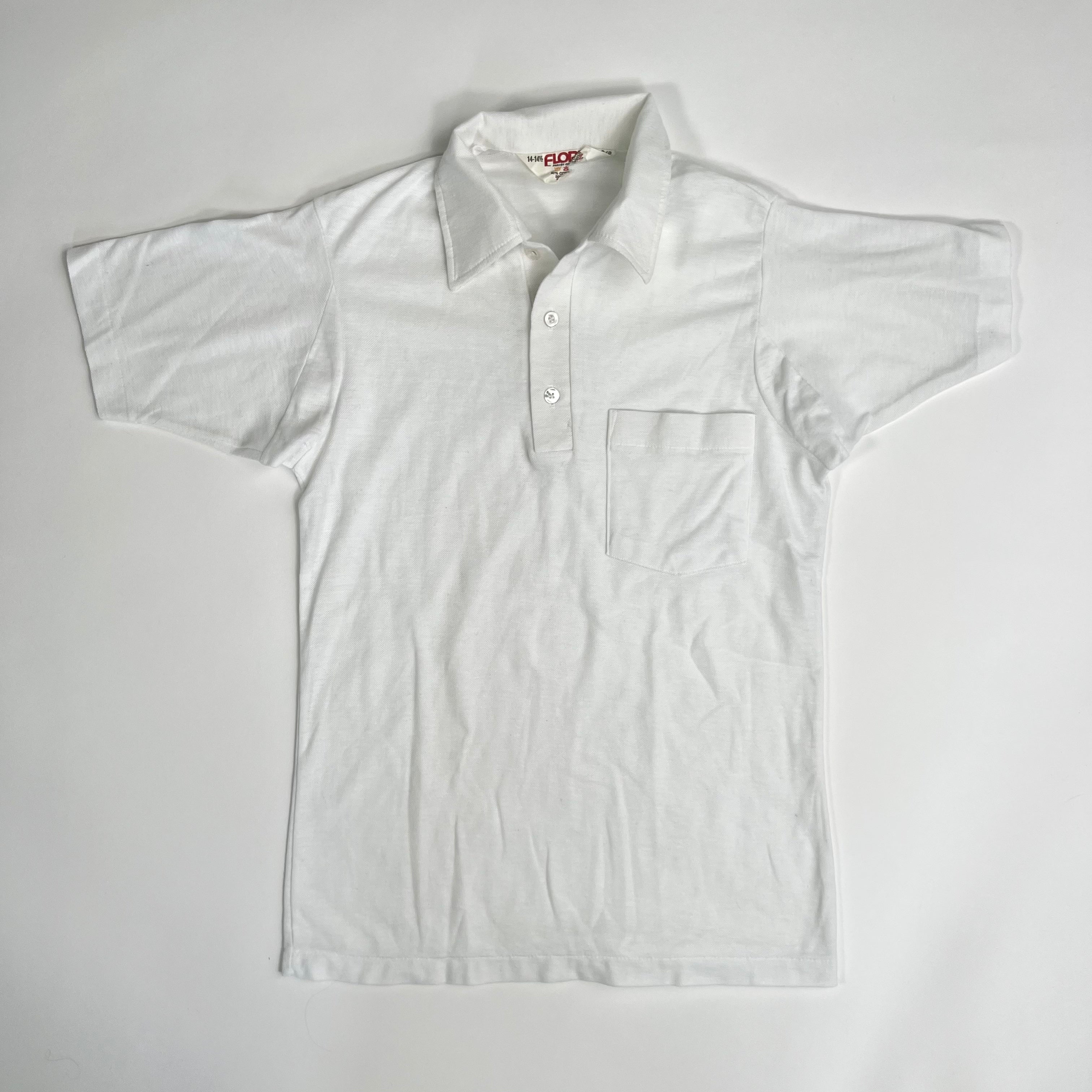 Vintage 70s White Polo Shirt – Rebalance Vintage