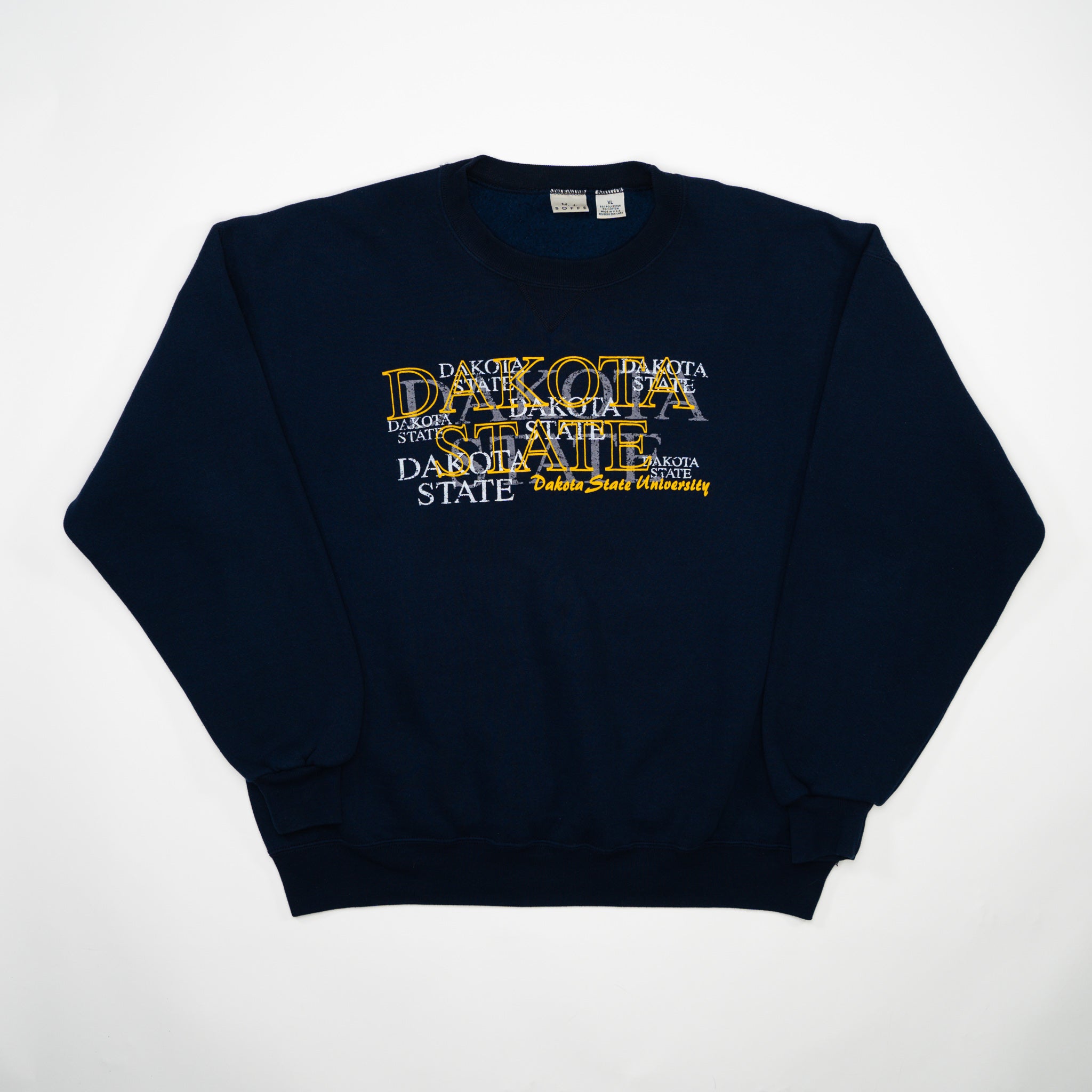 VIntage 90s Navy Dakota State University Crewneck (XL)