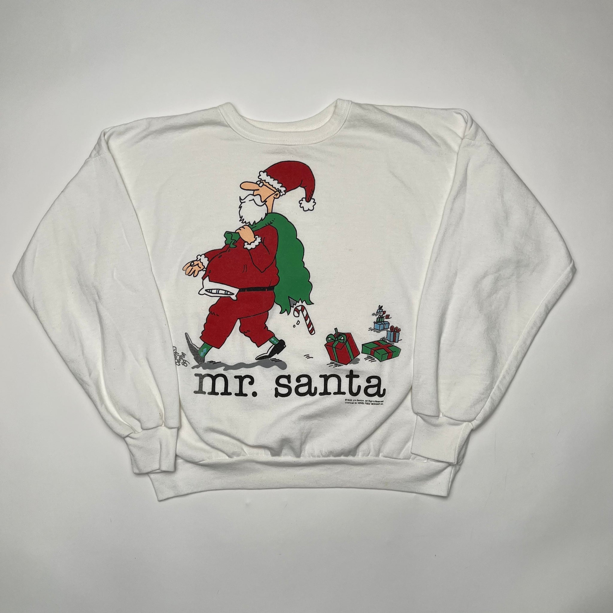 Vintage '89 Mr. Santa Crewneck (L/XL) | Rebalance Vintage.