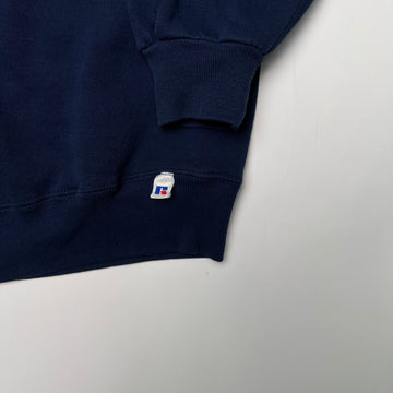 Vintage 90s Blue Michigan x Russell Athletics Crewneck (XL) | Rebalance Vintage.