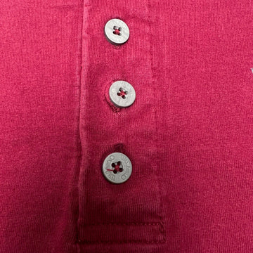 Vintage 90s Maroon Wilson 1/4 Button Long Sleeve (XL) | Rebalance Vintage.