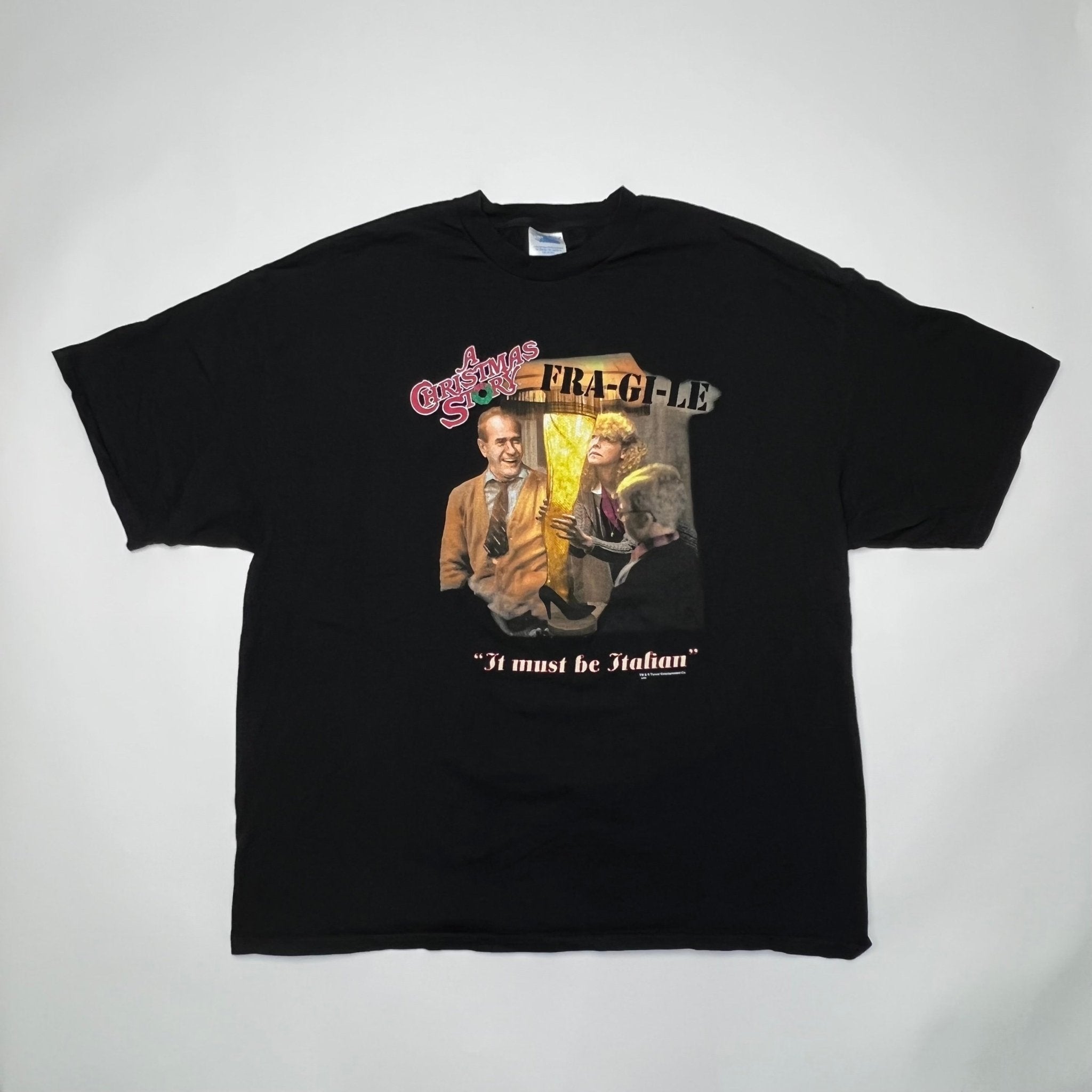 Vintage A Christmas Story 'It must be Italian' Tee | Rebalance Vintage.