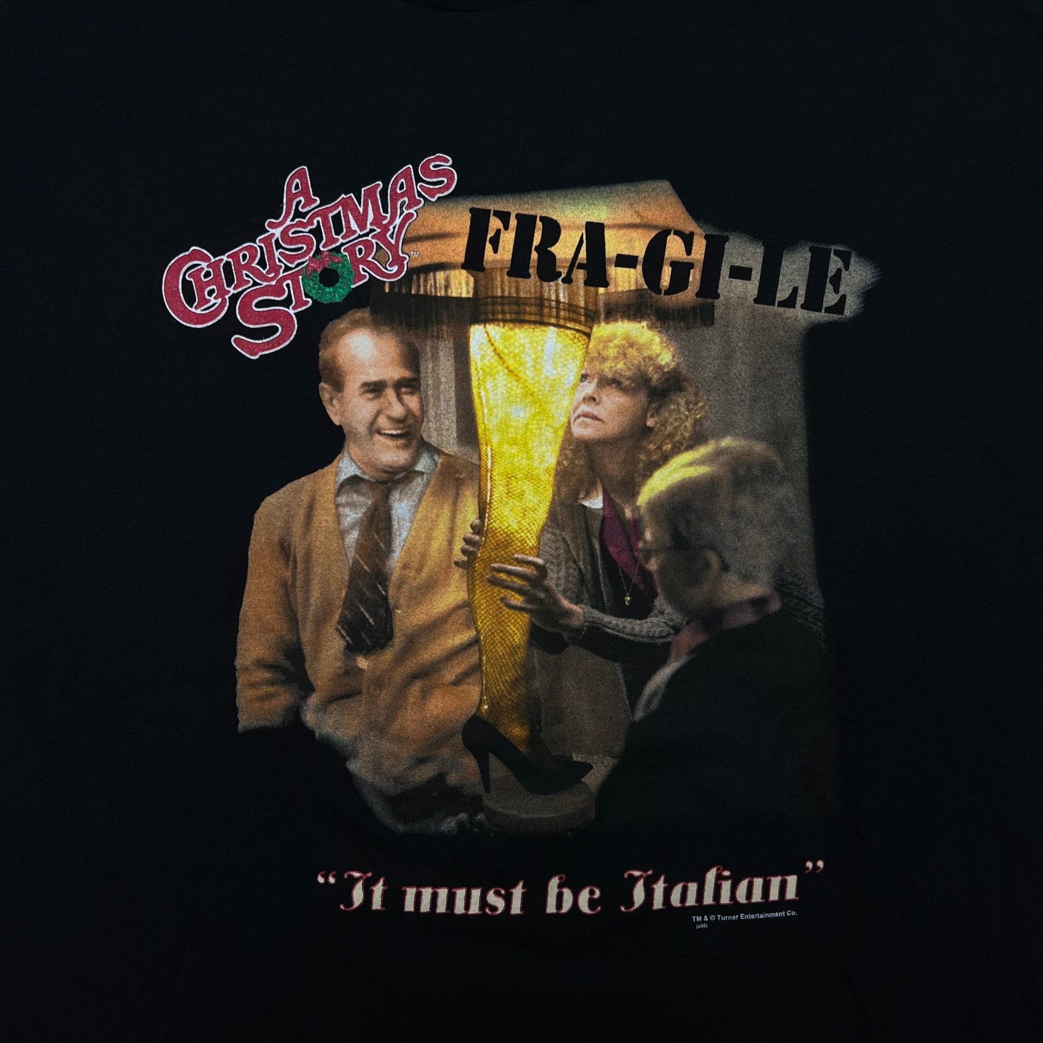 Vintage A Christmas Story 'It must be Italian' Tee | Rebalance Vintage.