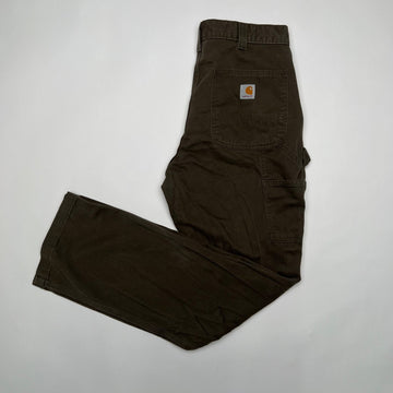 Vintage Dark Brown Carhartt Cargo Pants (34 x 32) | Rebalance Vintage.