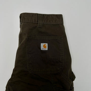 Vintage Dark Brown Carhartt Cargo Pants (34 x 32) | Rebalance Vintage.