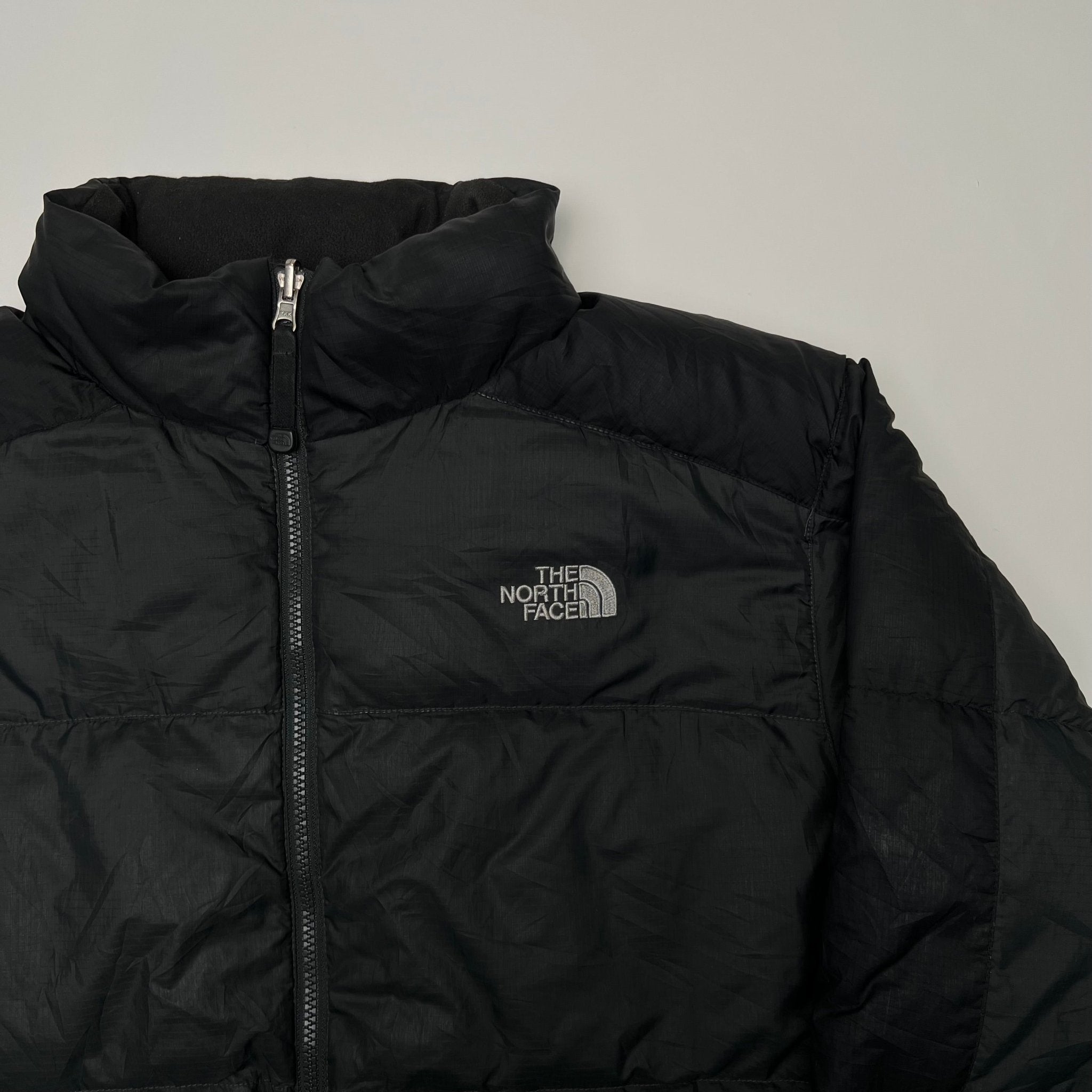 Vintage Black The North Face 550 Puffer Jacket (XL) | Rebalance Vintage.
