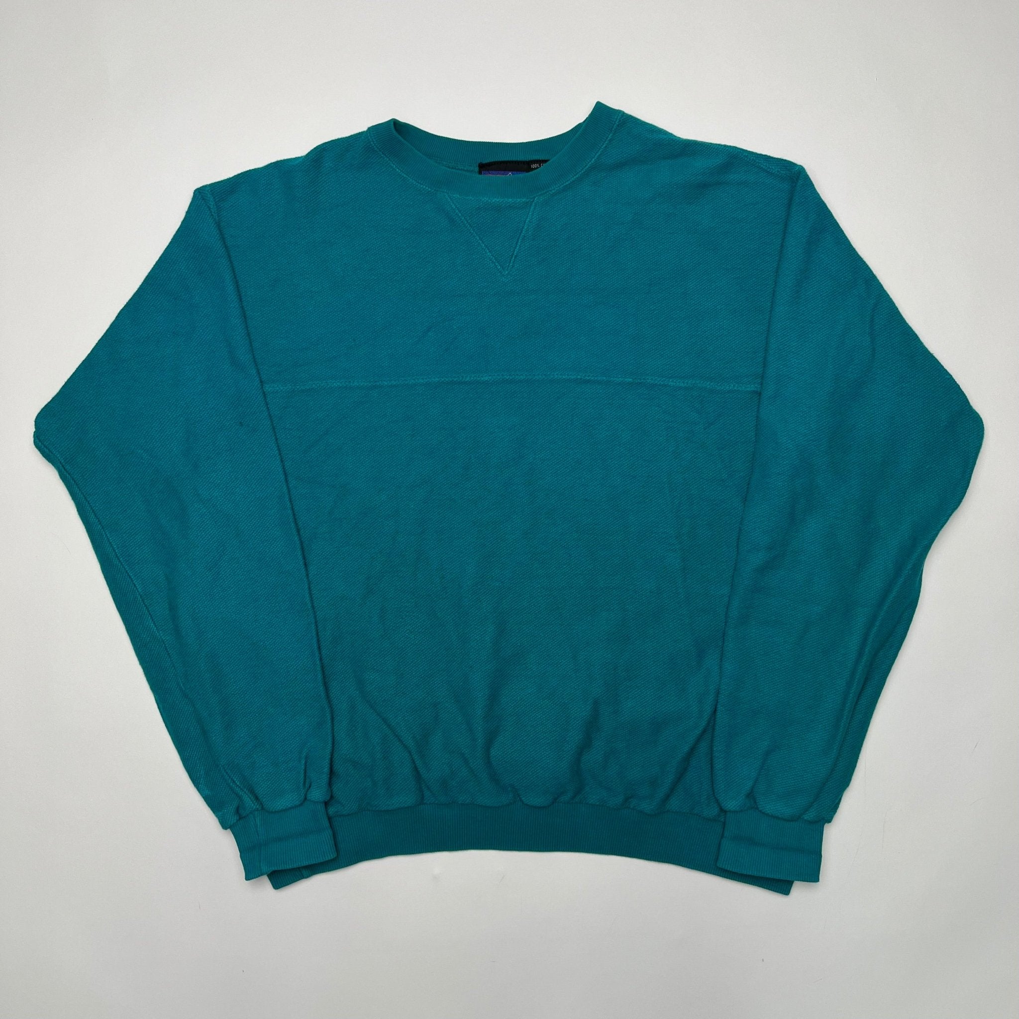 Vintage Teal Patagonia Crewneck (L) | Rebalance Vintage.
