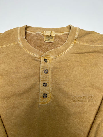 Vintage 90s Camel Northern Elements 1/4 Button Crewneck (L) | Rebalance Vintage.