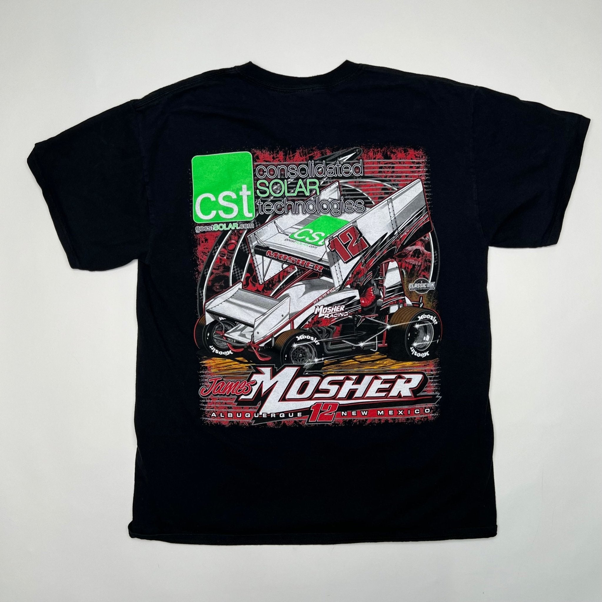 Vintage James Mosher Racing Tee (M/L) | Rebalance Vintage.
