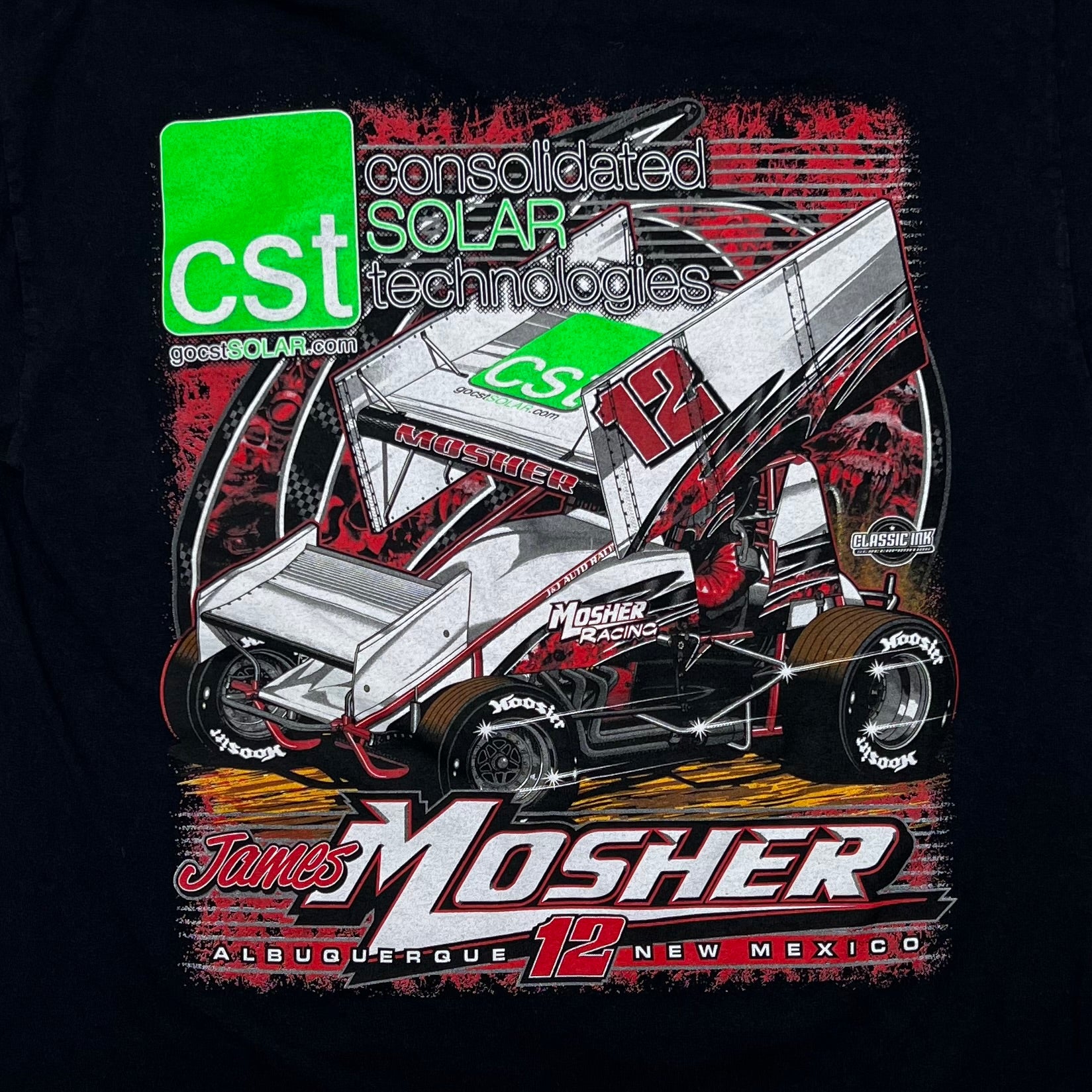 Vintage James Mosher Racing Tee (M/L) | Rebalance Vintage.