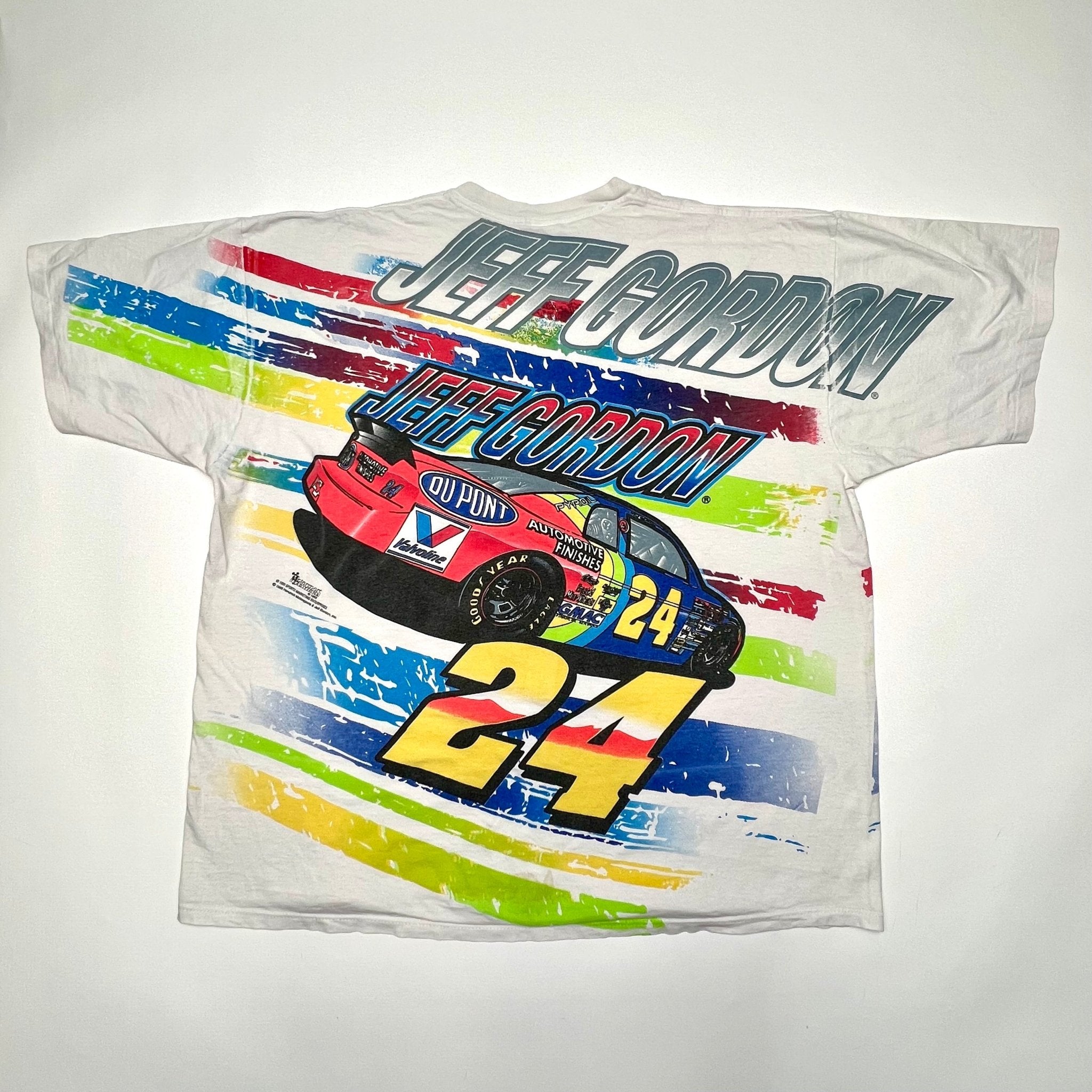 Vintage '95 Jeff Gordon Winston Cup Champion All Over Print Tee (XL) | Rebalance Vintage.