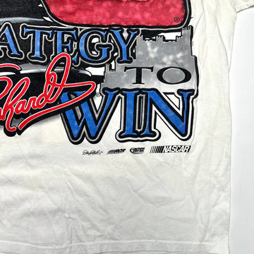 Vintage 90s Dale Earnhardt 'Makin Moves' All Over Print Tee (XL) | Rebalance Vintage.