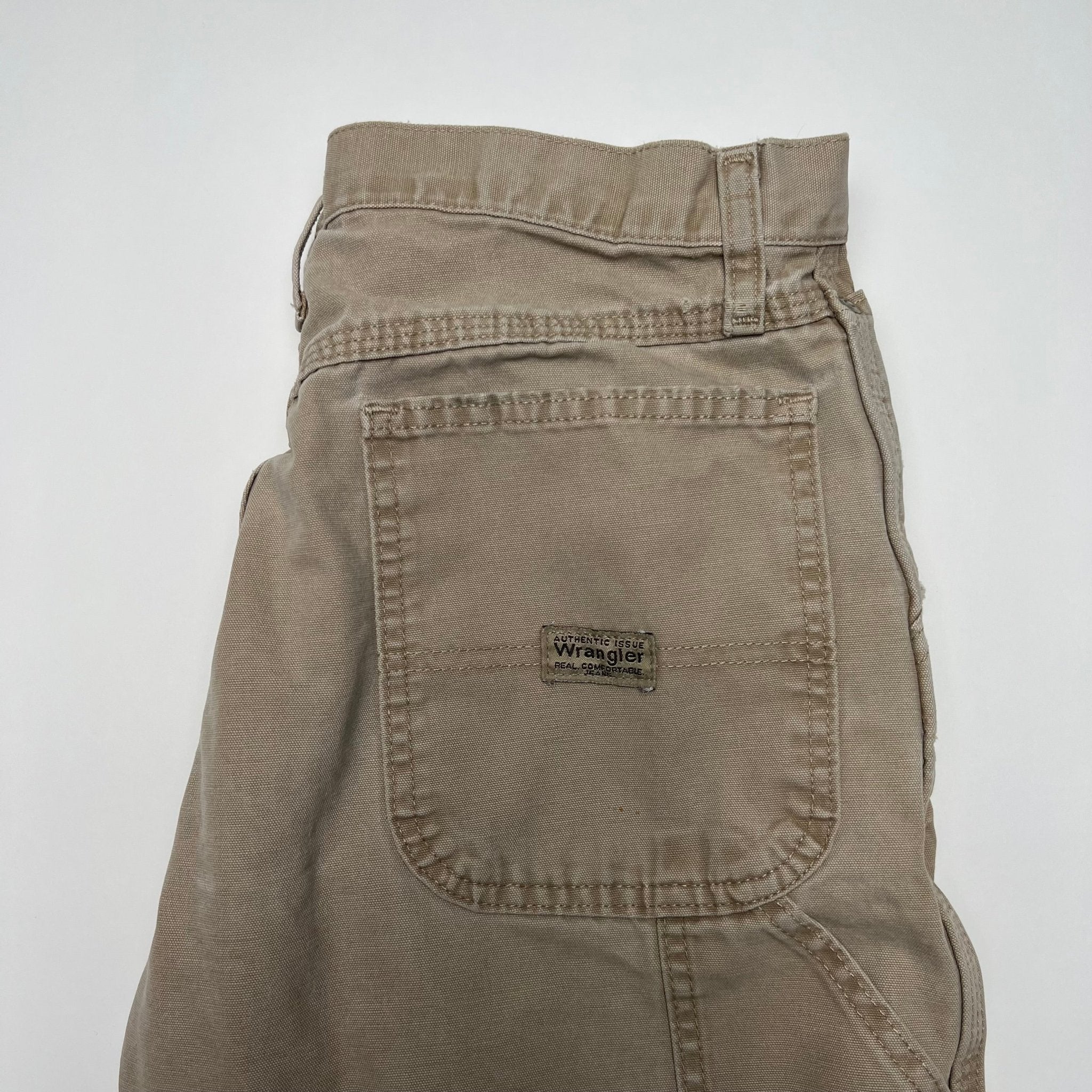 Vintage Beige Wrangler Cargo Pants (30 x 32) | Rebalance Vintage.