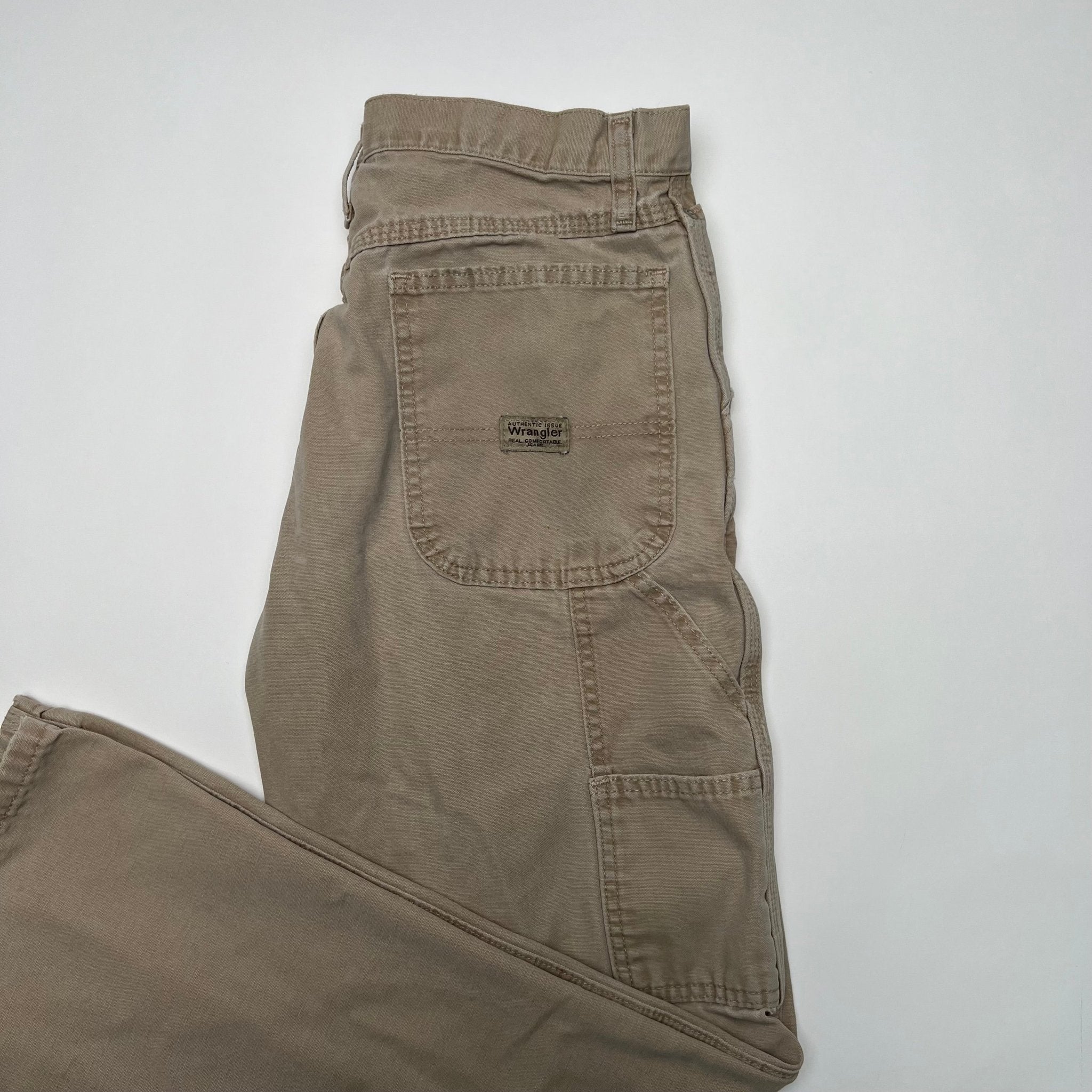 Vintage Beige Wrangler Cargo Pants (30 x 32) | Rebalance Vintage.