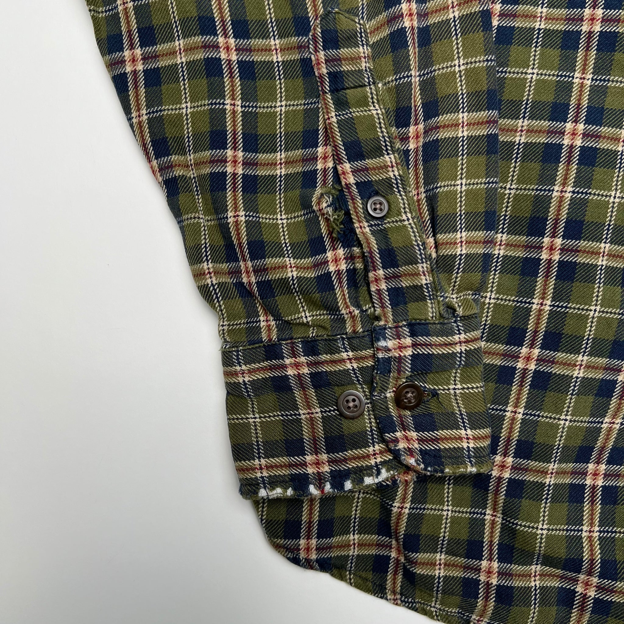 Vintage Green Gap Flannel (M) | Rebalance Vintage.