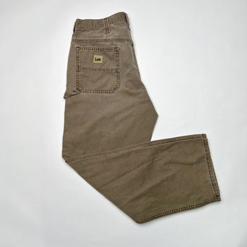 Vintage Brown Lee Cargo Pants (34 x 32) | Rebalance Vintage.