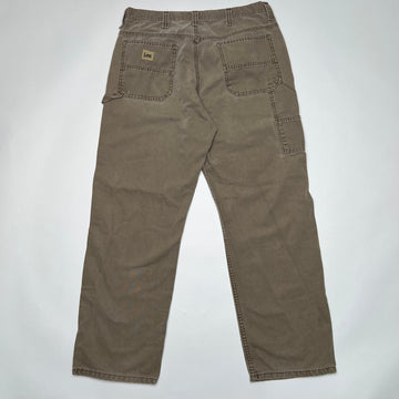 Vintage Brown Lee Cargo Pants (34 x 32) | Rebalance Vintage.